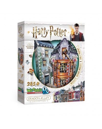 Puzzle - Harry Potter 3D Puzzle DAC Weasley's Wizard Wheezes & Daily Prophet