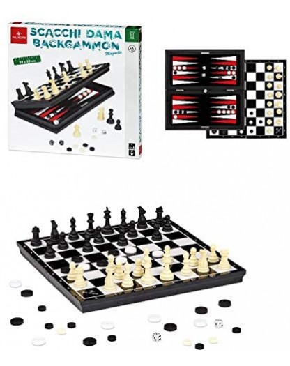 Dal Negro - Scacchi/Dama/Backgammon Magnetic