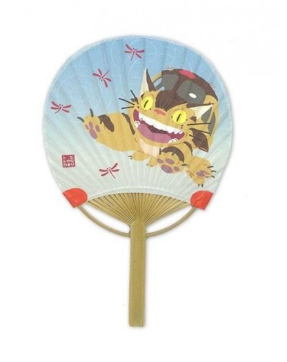 Ventaglio - Studio Ghibli - My Neighbor Totoro Fan Catbus & Dragonfly