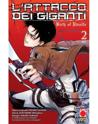 L’Attacco dei Giganti – Birth of Rivaille 2 – Terza Ristampa – Panini Comics – Italiano