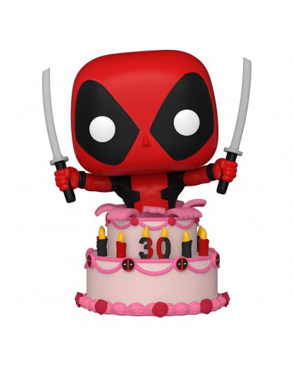 Funko Pop! - Marvel Deadpool 30th Anniversary POP! - Deadpool in Cake - Figure 776