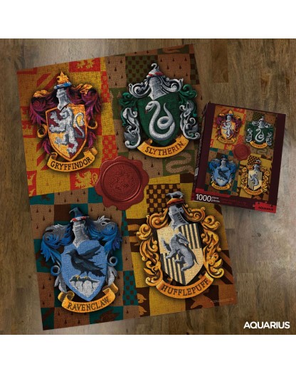 Puzzle - Harry Potter Jigsaw Puzzle: Crests
