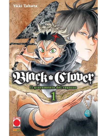 Black Clover 1 - Ristampa  – Panini Comics – Italiano