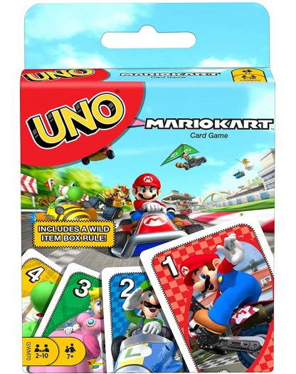 Uno - Tema Super Mario Kart - Mattel games