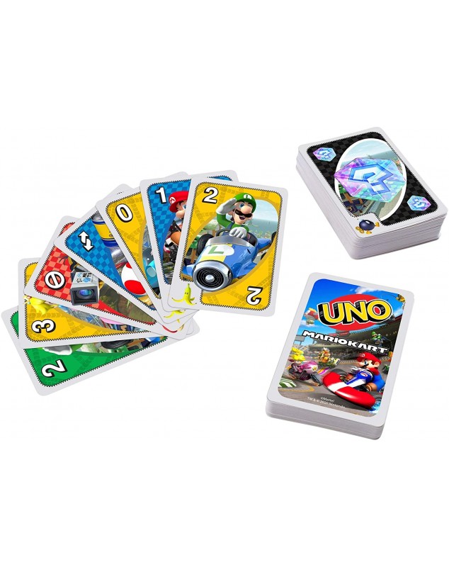 Uno - Tema Super Mario Kart - Mattel games