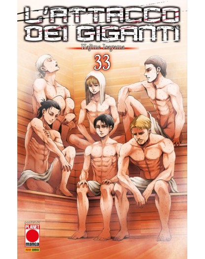 L’Attacco dei Giganti 33 – Variant Sauna – Panini Comics – Italiano