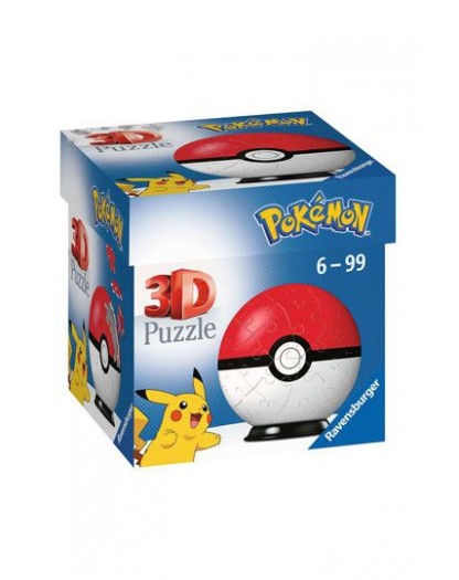 Puzzle - Pokémon 3D Puzzle Pokéballs: Classic (54 pieces)