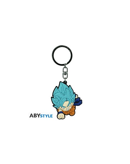 Portachiavi - Dragon Ball Super Keychain - Goku Saiyan Blue