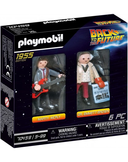 Playmobil - Ritorno al Futuro - Marty McFly con il Dr. Emmett "Doc" Brown