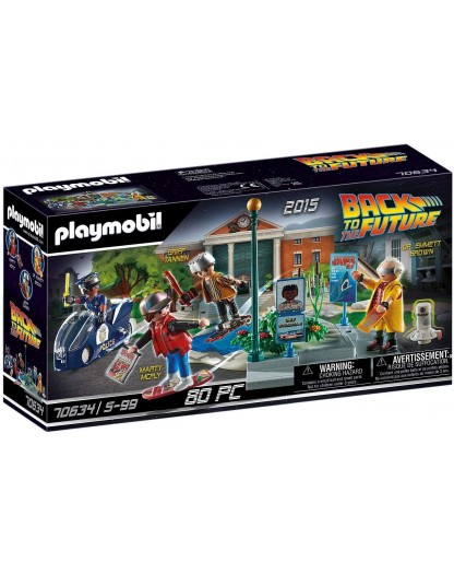 Playmobil - Ritorno al Futuro - Parte II Inseguimento sull'Hoverboard