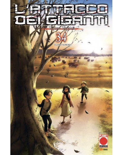 L’Attacco dei Giganti 34 – Ristampa – Panini Comics – Italiano