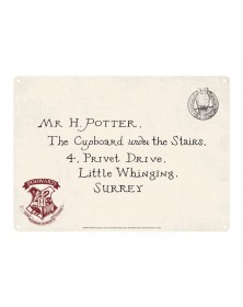 Targa - Harry Potter Tin Sign Letters 21 x 15 cm