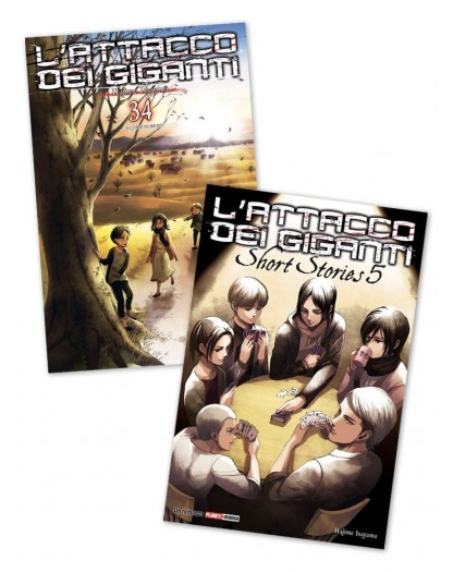 L’Attacco dei Giganti 34 – Variant – Panini Comics – Italiano