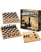 Editrice Giochi: Dama, Scacchi & Tris In Legno