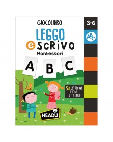 Headu - Giocolibro Montessori: Leggo E Scrivo