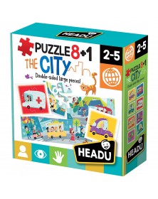 Headu - Puzzle 8+1 - The City