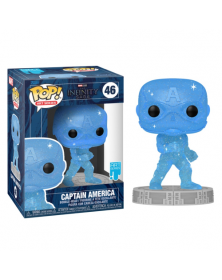 Funko - Infinity Saga POP! Artist Series - Captain America (Blue)
