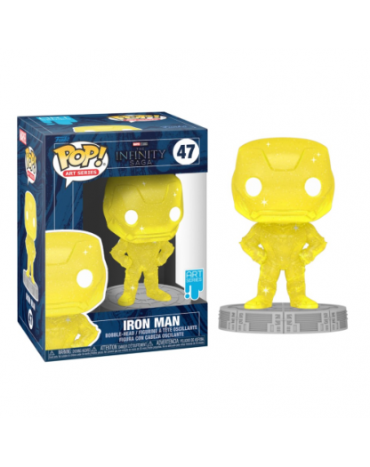 Funko - Infinity Saga POP! Artist Series - Iron Man (Yellow)