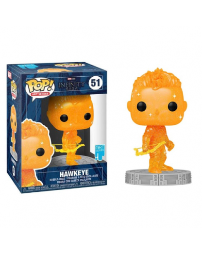 Funko - Infinity Saga POP! Artist Series - Hawkeye (Orange)