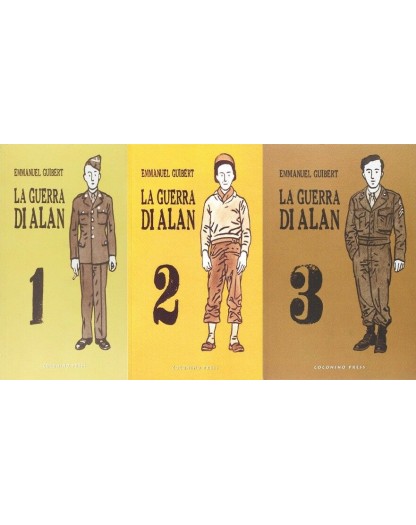 La guerra di Alan - Serie completa Pack 3 volumi - Prima edizione