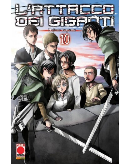 L’Attacco dei Giganti 10 – Ristampa – Panini Comics – Italiano