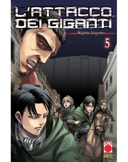 L’Attacco dei Giganti 5 –  Ristampa – Panini Comics – Italiano