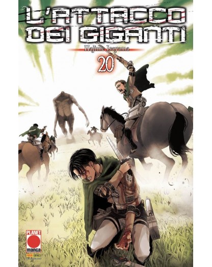 L’Attacco dei Giganti 20 – Ristampa – Panini Comics – Italiano