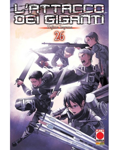L’Attacco dei Giganti 26 – Ristampa – Panini Comics – Italiano