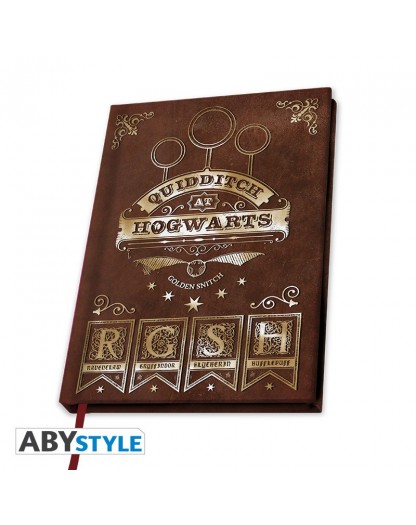 HARRY POTTER - Notebook Quidditch A5