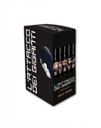 L’Attacco dei Giganti Cofanetto 4 (16-20) – Panini Comics – Italiano