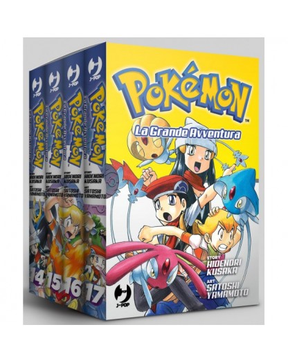 Pokemon La Grande Avventura Cofanetto Box 5 (Vol. 14-17) – Jpop – Italiano