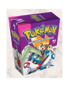 Pokémon La Grande Avventura - BOX 4 (10-11-12-13) Rosso Fuoco & Verde Foglia