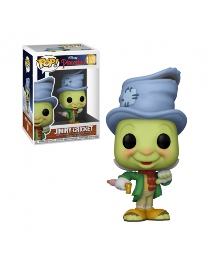 Funko Pop!  - Pinocchio 80th Anniversary POP! Disney - Jiminy Cricket- Figure 1026