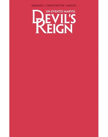 Devil's Reign 1 - RED COVER VARIANT