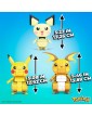 Mattel - Pokémon Mega Construx - Set Pikachu Evolution Trio - Wonder Builders Construction