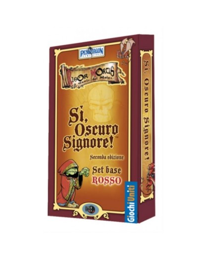 Si, Oscuro Signore! Scatola Rossa - Edizione 2022 - Gioco da tavolo