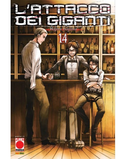 L’Attacco dei Giganti 14 – Ristampa – Panini Comics – Italiano