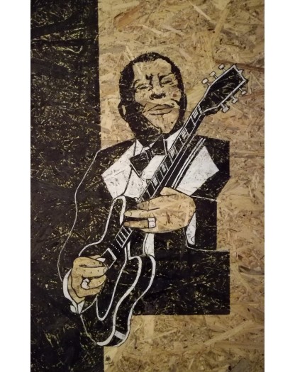 B.B. King - Original Art Lorenzo Ragno Celli