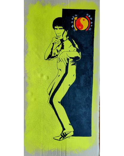 Bruce Lee - Original Art by Lorenzo Ragno Celli