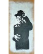 Tom Waits - Original Art by Lorenzo Ragno Celli