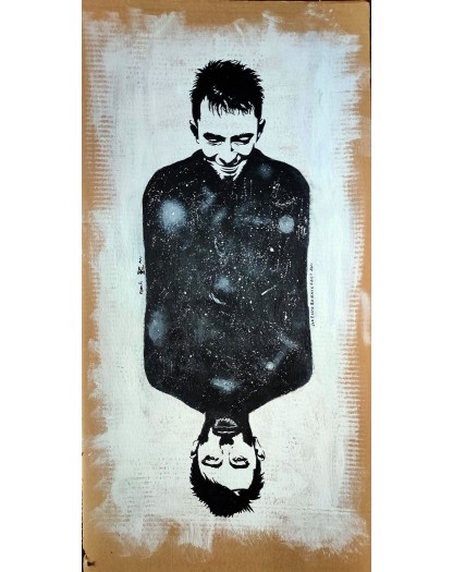 Thom Yorke (Radio Heads) - Original Art by Lorenzo Ragno Celli