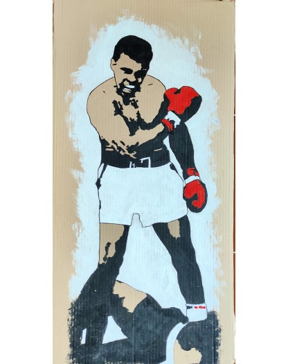 Muhammad Ali - Original Art by Lorenzo Ragno Celli