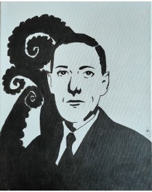 H.P. Lovecraft - Original Art Lorenzo Ragno Celli