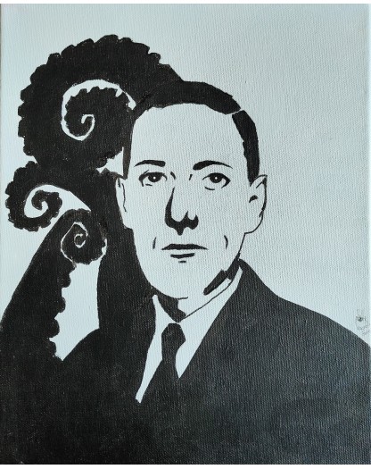 H.P. Lovecraft - Original Art Lorenzo Ragno Celli