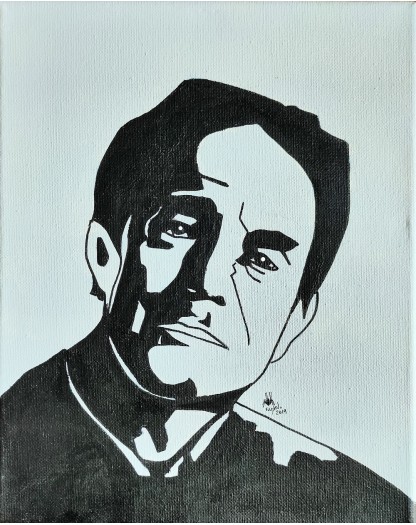 Italo Calvino - Original Art Lorenzo Ragno Celli