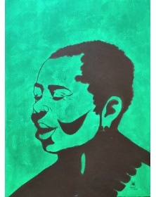 Cesaria Evoria - Original Art by Lorenzo Ragno Celli