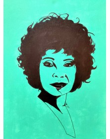 Shirley Bassey - Original Art by Lorenzo Ragno Celli