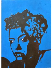 Billie Holiday - Original Art by Lorenzo Ragno Celli