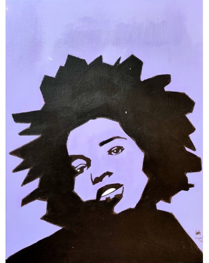 Macy Gray - Original Art by Lorenzo Ragno Celli