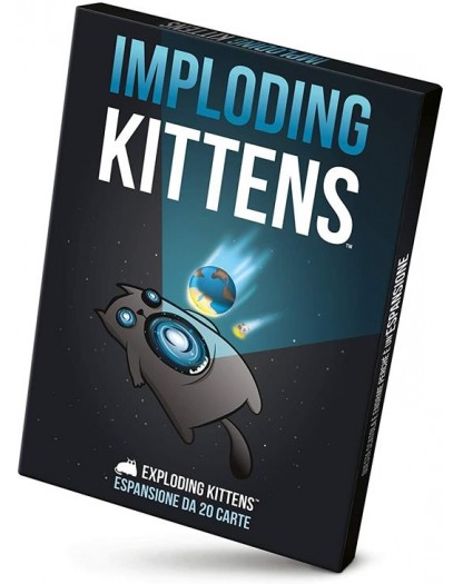 Asmodee - Imploding Kittens - Espansione Gioco di Carte Exploding Kittens Edizione in Italiano